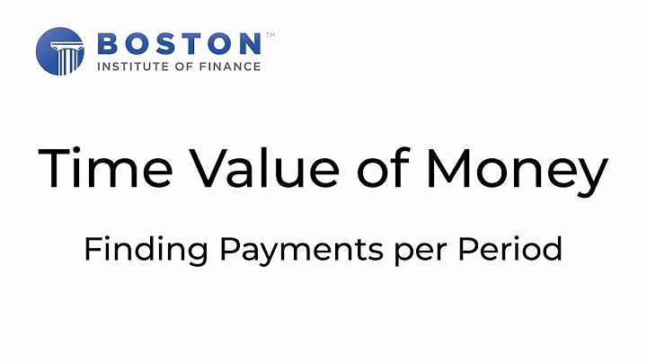 Finding PMTs per Period | Time Value of Money | HP 12c Tutorials