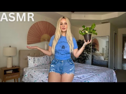 ASMR Bedroom Tour and Ramble (softspoken + whispers)