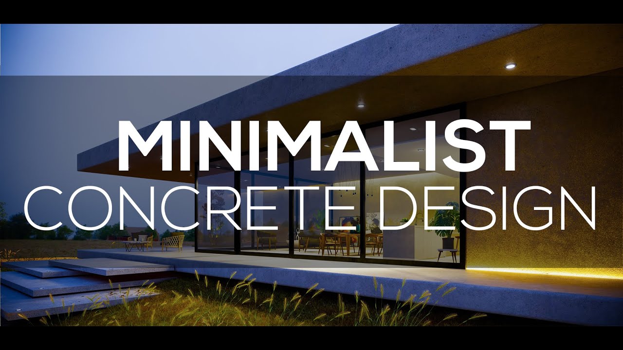 Minimalist Concrete Design (Enscape 2.7)