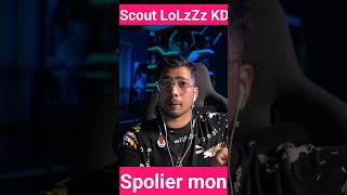 Scout Reply LoLzZz KD How Possible 😱 #scout #godlike #s8ul #bgminews Spolier_mon