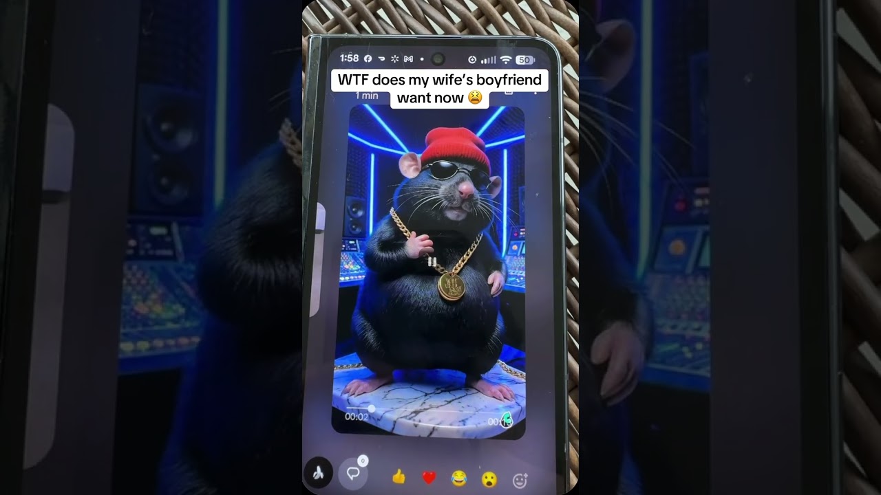 ⁣Why does he always do this 😫 #funny #ai #comedy #cuck