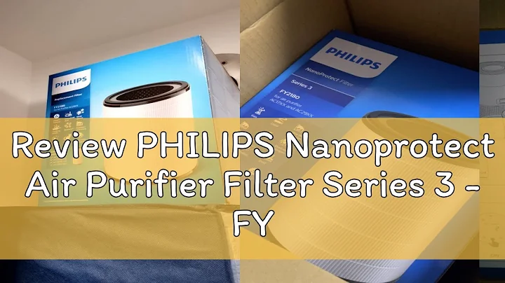 Review PHILIPS Nanoprotect Air Purifier Filter Series 3 - FY2180/30