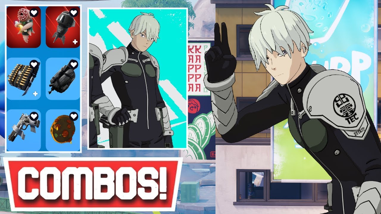 *NEW* BEST RENO ICHIKAWA SKIN COMBOS [KAIJU NO. 8 X FORTNITE ...