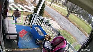 Today's Morning Star Delivery - Front Porch Wyzecam