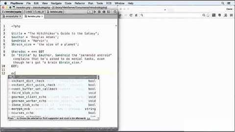 Using heredoc syntax to avoid problems with quotes