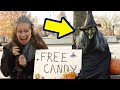 Chaotic Halloween Trick Or Treat Prank! | Just Pranks Original