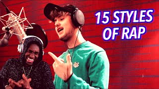 POP SMOKE IS THAT YOU???? Quadeca - 15 Styles Of Rap (ft. Drake, Pop Smoke, NF, etc.) (Reaction!!!)