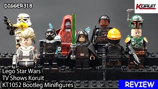 Lego Star Wars TV Shows Koruit KT1052 Bootleg Minifigures Toy Review 4K