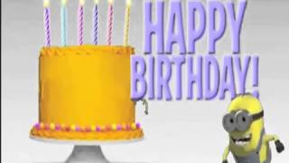 Minions Happy Birthday