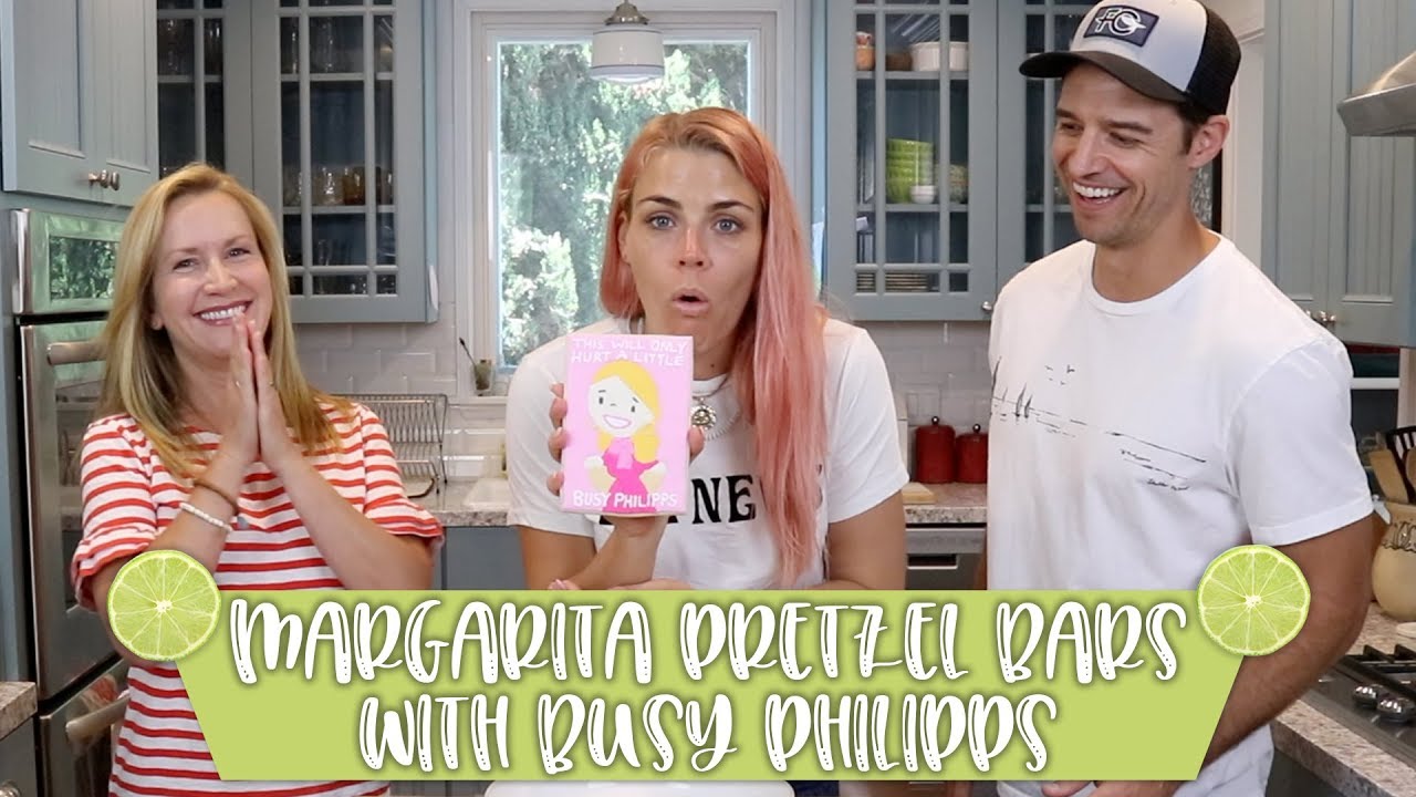 Margarita Pretzel Bars With Busy Philipps!