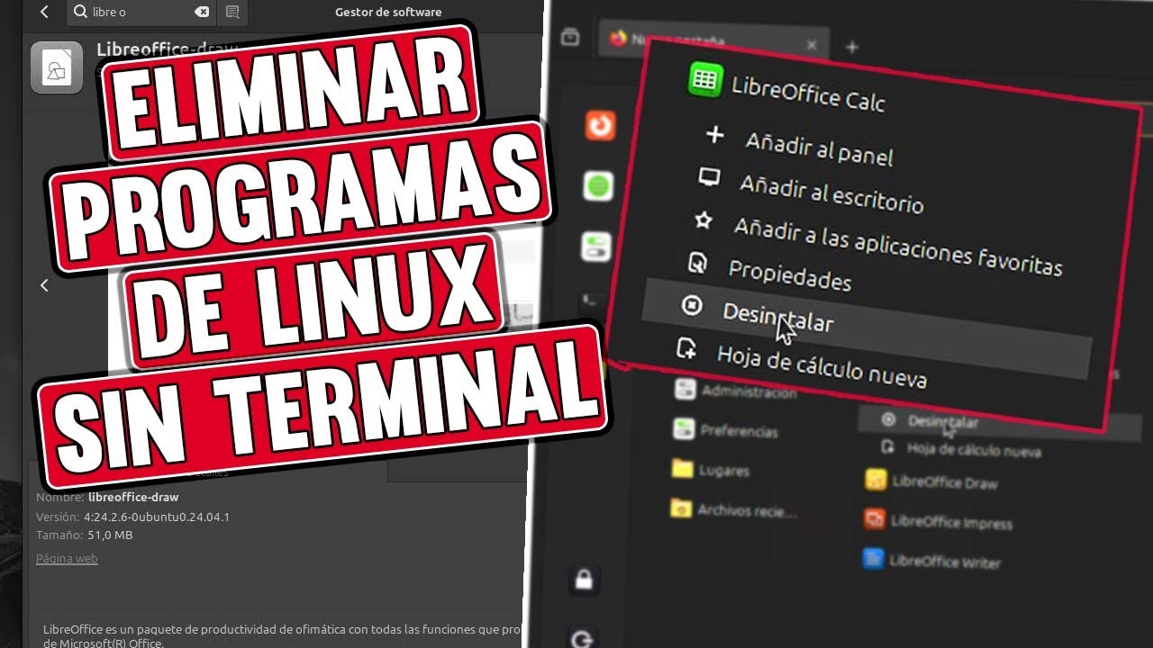 Como Instalar y eliminar programas en Linux - YouTube
