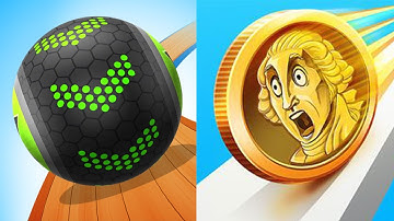 Going Balls Vs Coin Rush Android iOS Mobile Gameplay Walkthrough