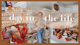 DAYS IN THE LIFE | Trader Joe's fall haul + taste test, party planning, \& getting work done!