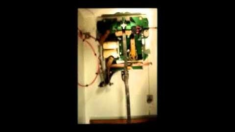 PUL-SYN-ETIC IMPULSE MASTER CLOCK by CHLORIDE - GENT with INVAR PENDULUM