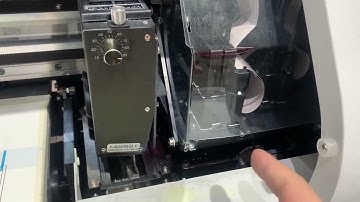 How to set up the Station POS of NC-UV0406V a2 uv flatbed printer?