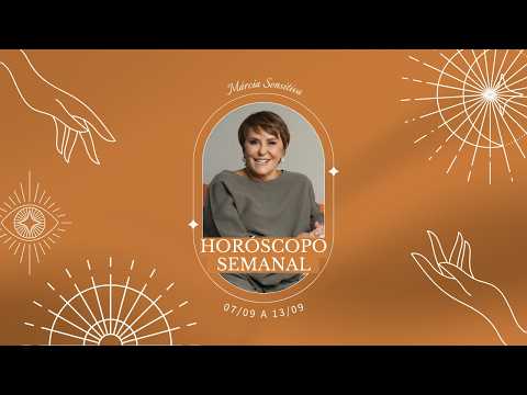 Weekly Horoscope - September 7th to 13th, 2026, by Márcia Fernandes