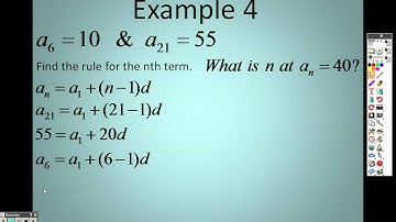 Algebra 2 11 2 Lesson Part 1 Arithmetic Sequences and Series