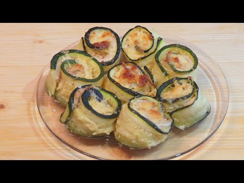 Video: How To Make Chicken And Cheese Zucchini Rolls