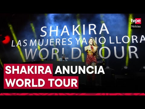 Shakira anunció &quot;World Tour&quot; en aparición sorpresa en Coachella 2024