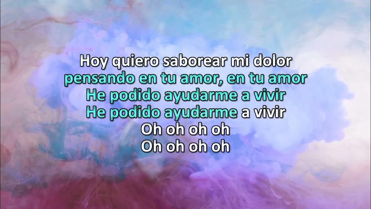 El Triste José José Karaoke Tono Bajo 2 YouTube