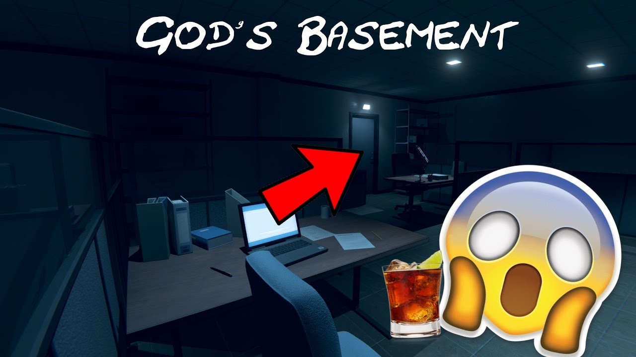 God's Basement | DRINKING + HORROR = NOT GOOD | Full Game