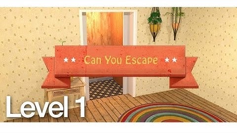 Can You Escape Walkthrough Level 1