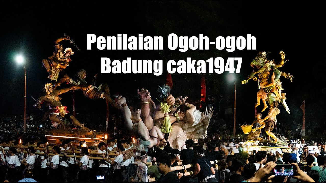 Full Parade Penilaian Ogoh ogoh Puspem Badung