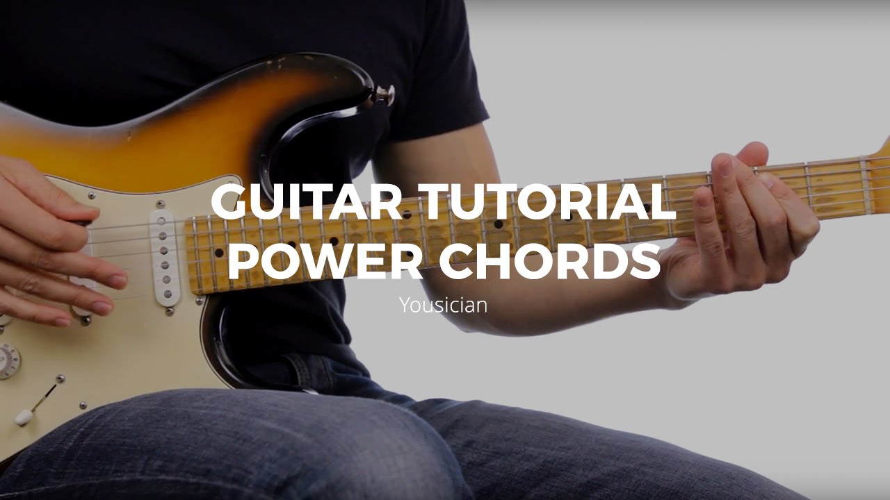 Guitar Tutorial Power Chords YouTube