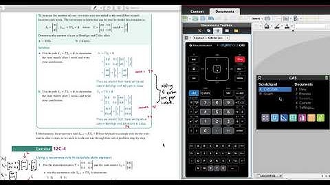 12C -4 Transition matrix Sn+1=TSn+B