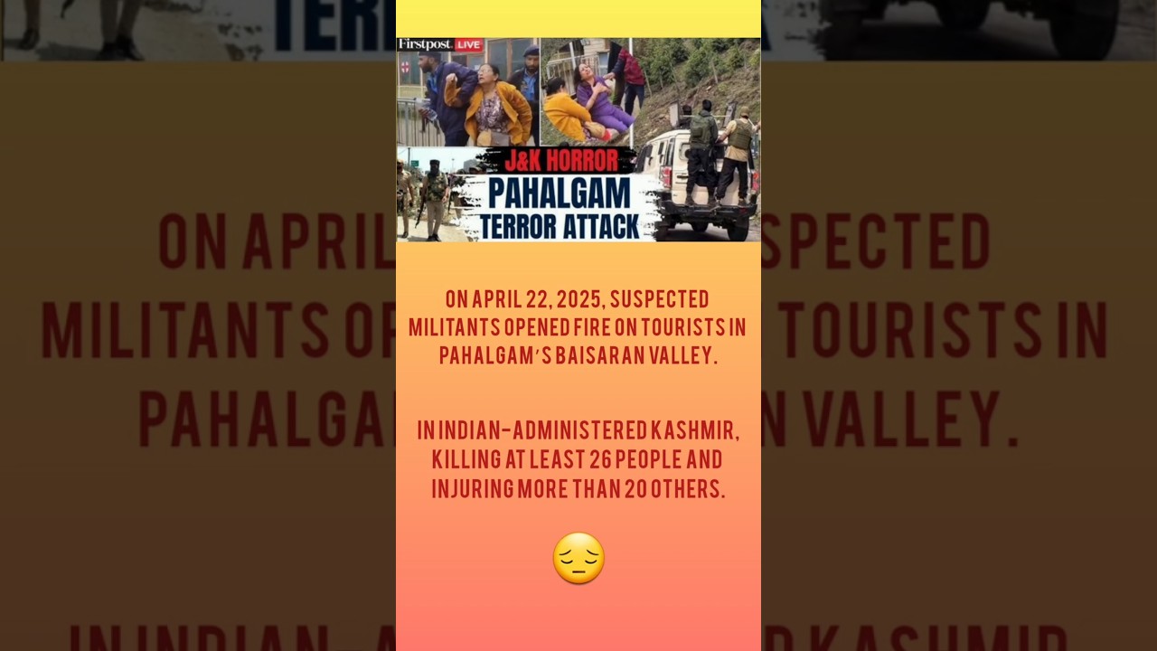 Kashmir bleeds again!!😥|