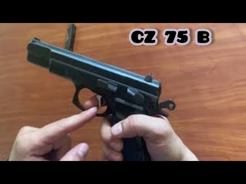 CZ 75 B markalı tabancanın özelliklerinin detaylı anlatımı ve silah hakkında bilmemiz gerekenler