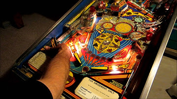 Pinball Repairs - 1990 Williams Whirlwind - Restoring Normal Operation