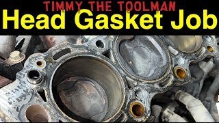 Engine Head Gasket / Cracked Head Repair (Toyota 3.4L V6 5VZ-FE ) - Part 1