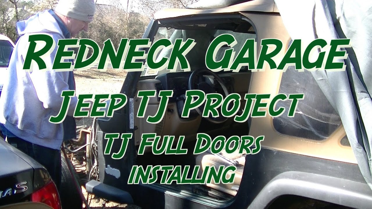 Jeep Wranger TJ Full Doors - Installation - Stuck Torx Bolts - YouTube