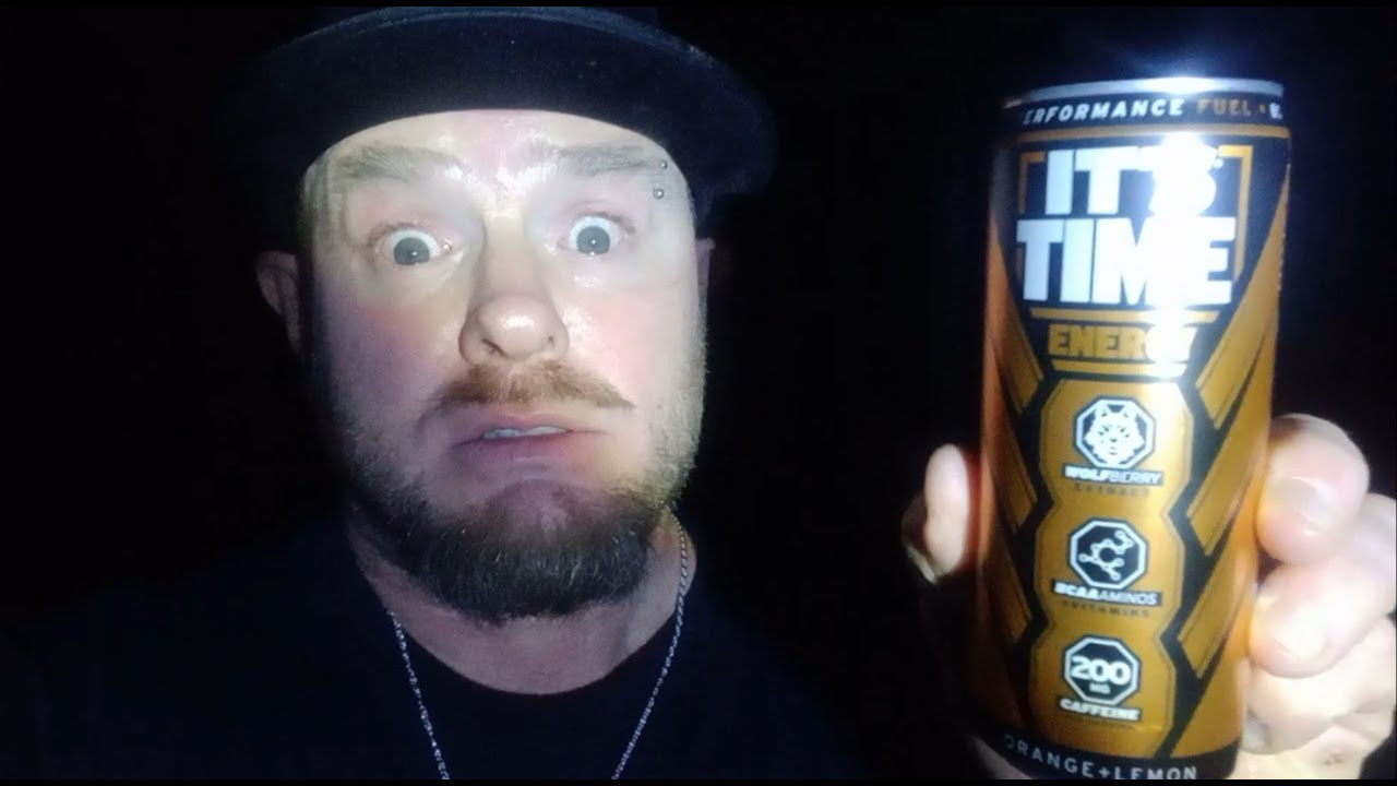 Lord's drinks reviews #383 ~ It's Time Energy Orange & Lemon - YouTube