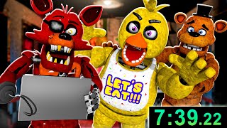 Foxy's Almost World Record Win at Fnaf 1?!