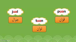 Jawi Tahun 2: Vokal berganding 'ua' (bahagian 1)