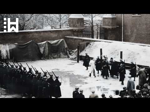 Hinrichtung von 27 Nazis, die belgische Frauen ermordeten: Schwer anzusehen - YouTube