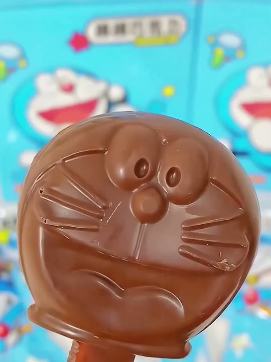 Doraemon Chocolate Lollipop ~ Cute and delicious 'Chocolate' Children's Snack Recommendation 'Snack