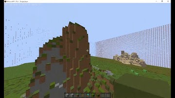 how to make minecraft mountain using worldedit.