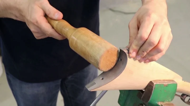 Step 3 SMR Fitting the Buttplate on the Southern Mountain Rifle Kit