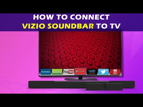 Video: 4 eenvoudige manieren om een Vizio-soundbar op een tv aan te sluiten