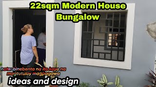 22sqm Modern House Bungalow | House Design | Tiny House Design
