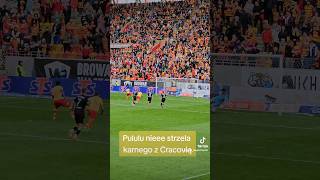 Jagiellonia Pululu nie strzela karnego z Cracovią #shorts