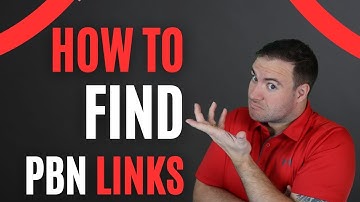 How To Find PBN Backlinks