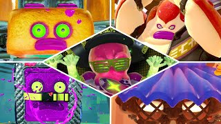 All Bosses & Final Boss No Damage - Splatoon 2