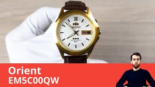 Восьмиугольные 3 Звезды с кнопкой / Orient EM5C00QW