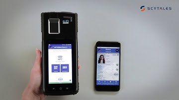 Scytáles ISO mDL/mID Mobile App - Validation of all mDL data on a Coppernic Mozaic handheld device
