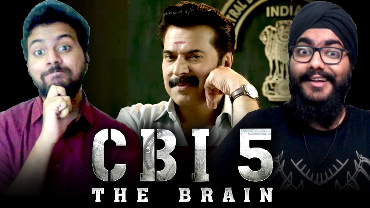 CBI 5 The Brain Official Teaser REACTION | MAMMOOTTY | K MADHU | S N SWAMY | APPACHAN | JAKES BEJOY