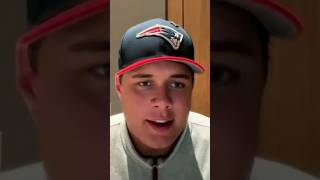 Caleb Lomu on his play style 💪 #patriots #nfldraft #nfl #shorts